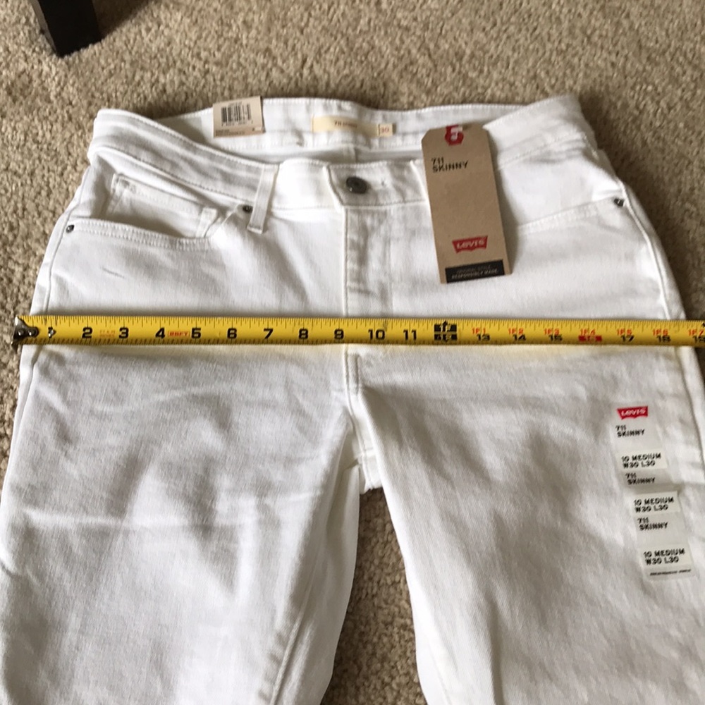 🔴Levi’s🔴 W30L30 711 Skinny mid rise slim through Hip and Thigh - Picture 12 of 17